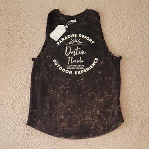 Women's Black Tank Top